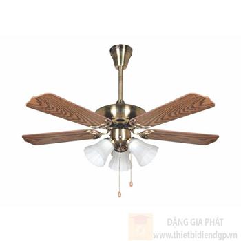 Quạt trần Nam Long NetViet 5 cánh NQ 50906B E27*3 lamp NQ 50906B